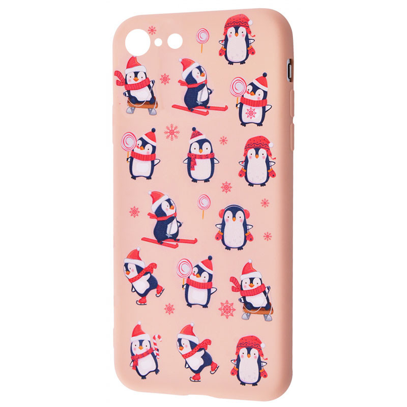 

TPU чохол WAVE Fancy для iPhone 7 (4.7'') (Penguins / Pink sand) 1087527