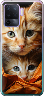 Чохол Котики 2 на Oppo Reno5 Lite