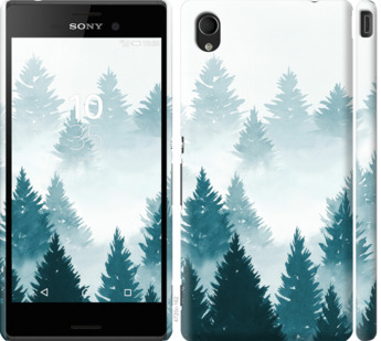 

Чехол Акварельные Елки для Sony Xperia M4 Aqua E2312 862639