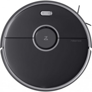 Робот-пылесос с влажной уборкой Xiaomi RoboRock Vacuum Cleaner S5 Max Black (S5E52-00) (Черный)