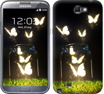 

Чехол Бабочки для Samsung Galaxy Note 2 N7100 198431