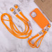 Купить Чехол TPU two straps California для Apple iPhone 12 Pro / 12 (6.1") (Оранжевый) на vchehle.ua