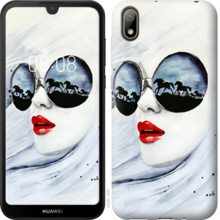 

Чохол Дівчина аквареллю на Huawei Y5 2019 710669