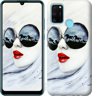 

Чехол Девушка акварелью для Huawei Honor 9A 919628