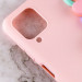 Фото Чохол Chained Heart з підвісним ланцюжком на Samsung Galaxy A12 / M12 (Pink Sand) в маназині vchehle.ua