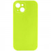 Чехол Silk Full Camera Protective (AA) NO LOGO для Apple iPhone 13 (6.1") (Кислотно-зеленый / Acid Green)