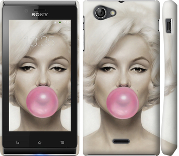 

Чехол Мэрлин Монро для Sony Xperia J ST26i 523827