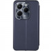 Фото Шкіряний чохол-книжка Classy на Infinix Hot 40 / 40 Pro / Tecno Spark 20 Pro (Темно-синій) в маназині vchehle.ua