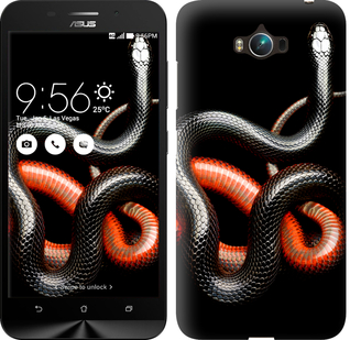 

Чехол Красно-черная змея на черном фоне для Asus ZenFone Max ZC550KL 482307