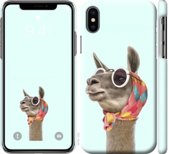 

Чехол Модная лама для iPhone X (5.8") 752914