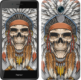 

Чехол Череп индейца для Huawei Honor 6C Pro 641258