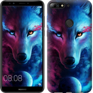 Чехол Арт-волк для Huawei Y7 Prime (2018)