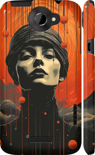 

Чехол Абстрактный портрет v2 для HTC One X 1631767
