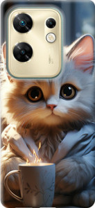 Чехол White cat для Infinix Zero 30 4G