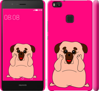 

Чехол Весёлый мопс для Huawei P9 Lite 928569