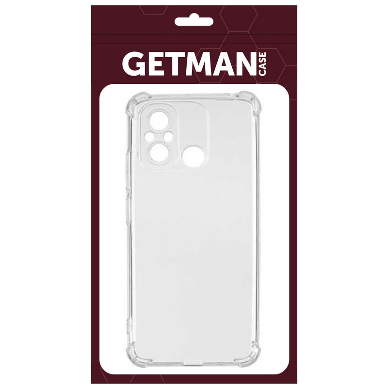 Заказать TPU чехол GETMAN Ease logo усиленные углы Full Camera для Xiaomi Redmi 12C (Бесцветный (прозрачный)) на vchehle.ua