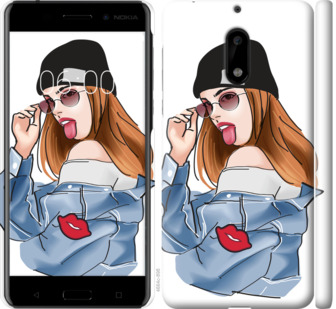 

Чохол Дівчина v3 на Nokia 6 843272