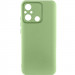 Чехол TPU GETMAN Liquid Silk Full Camera для Xiaomi Redmi 12C (Зеленый / Pistachio)