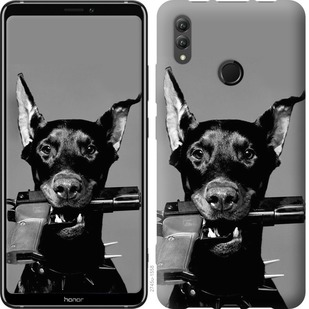 

Чохол Доберман на Huawei Honor Note 10 670817