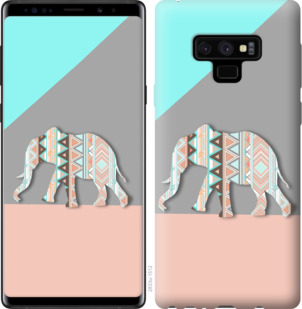 

Чехол Узорчатый слон для Samsung Galaxy Note 9 N960F 921395