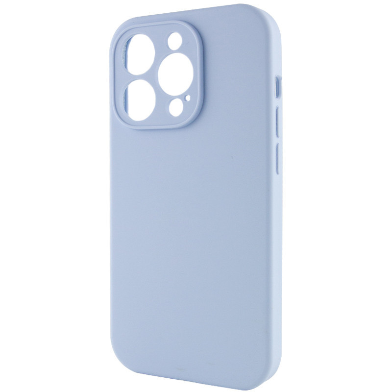 Фото Чохол Silicone Case Full Camera Protective (AA) NO LOGO на Apple iPhone 14 Pro Max (6.7") (Блакитний / Lilac Blue) в маназині vchehle.ua