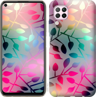 Чехол Листья для Huawei P40 Lite