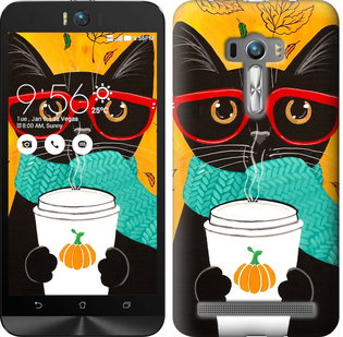 

Чохол Осінній кіт на Asus ZenFone Selfie ZD551KL 639904