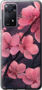 Чехол Пурпурная сакура для Xiaomi Redmi Note 12 Pro