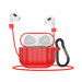 Силіконовий футляр Hoco WB22 для навушників AirPods 3 (Червоний)