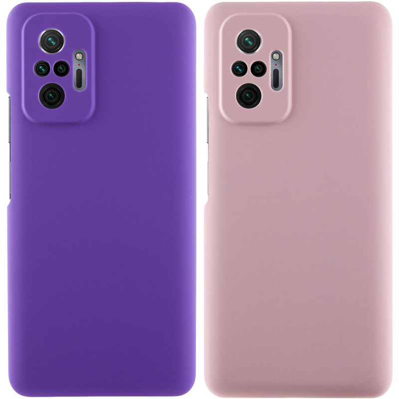 Чохол Silicone Cover Lakshmi Full Camera (AAA) на Xiaomi Redmi Note 10 Pro / 10 Pro Max