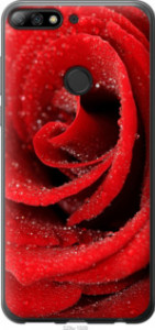 Чехол Красная роза для Huawei Y7 Prime (2018)