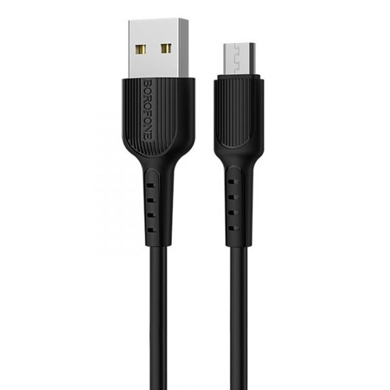 

Дата кабель Borofone BX16 USB to MicroUSB (1m) (Черный) 1482119