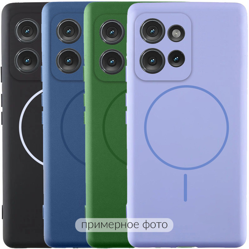 Чехол Silicone Cover Lakshmi Full Camera (AA) with MagFit для Motorola Edge 50 Fusion