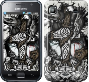 Чохол Тату Вікінг на Samsung Galaxy S i9000