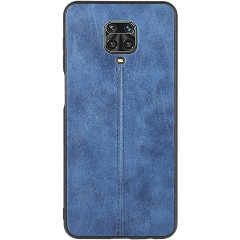 

Шкіряний чохол Line для Xiaomi Redmi Note 9 Pro (Синій) 908798