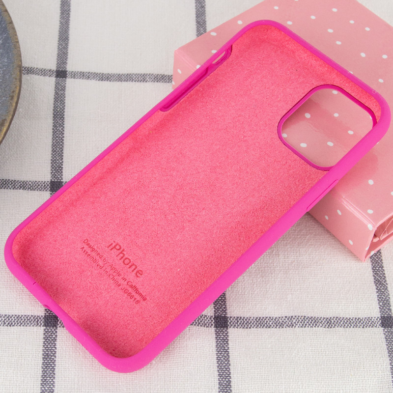 Фото Чехол Silicone Case Full Protective (AA) для Apple iPhone 14 Pro Max (6.7") (Красный / Dragon Fruit) на vchehle.ua