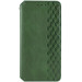 Кожаный чехол книжка GETMAN Cubic (PU) для Samsung Galaxy A34 5G (Зеленый)