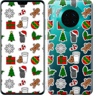 

Чехол Новогодний 16 для Huawei Mate 30 Pro 876384