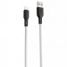 Дата кабель Proove Rebirth USB to Lightning 2.4A (1m) (White)