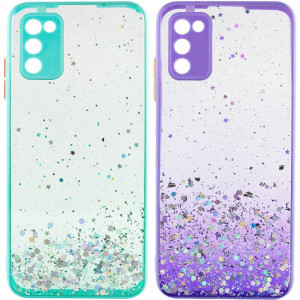 TPU чохол Spangle star із захистом камери на Samsung Galaxy A03s