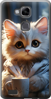Чохол White cat на Huawei Ascend Mate 7