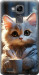 Чохол White cat на Huawei Ascend Mate 7