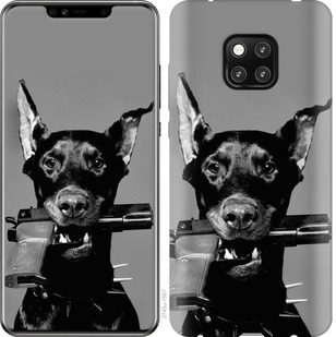 

Чехол Доберман для Huawei Mate 20 Pro 670818