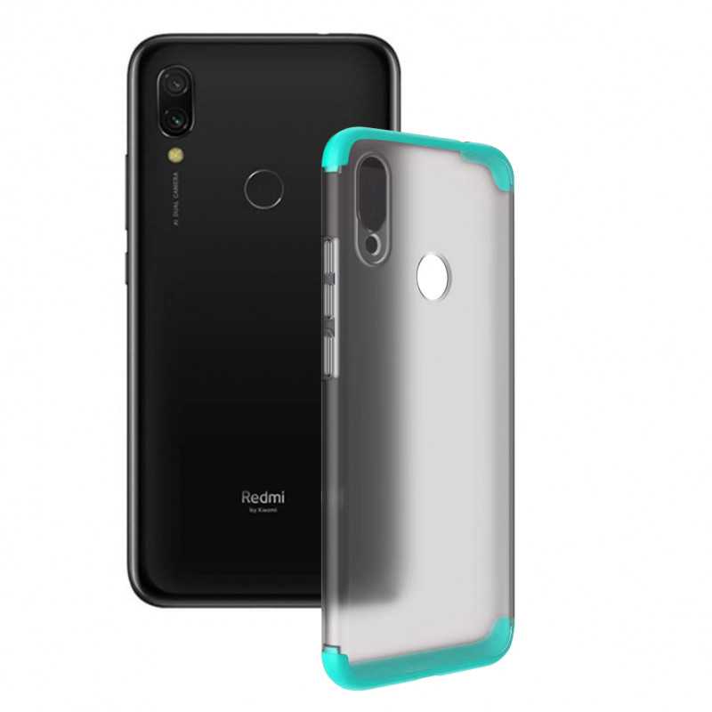 

Матова PC накладка GKK LikGus 360 градусів для Xiaomi Redmi 7 (Бірюзовий) 747620