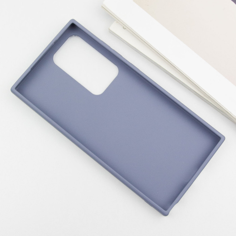 TPU чохол Bonbon Metal Style with Magnetic safe на Samsung Galaxy S24 Ultra (Сірий / Lavender) в магазині vchehle.ua