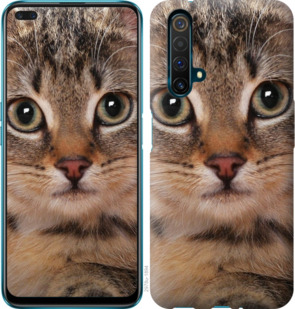

Чохол Смугастий котик на Realme X50 920661