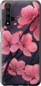 Чехол Пурпурная сакура для Huawei Nova 5T