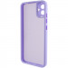 Фото TPU+PC чохол Accent на Samsung Galaxy A05 (White / Purple) в маназині vchehle.ua