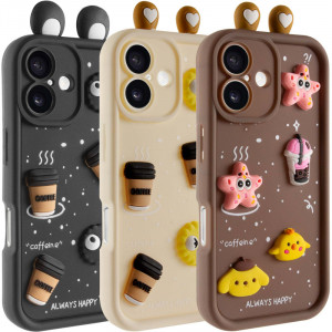 Чохол TPU Toys Case with Ears на Apple iPhone 16 (6.1")