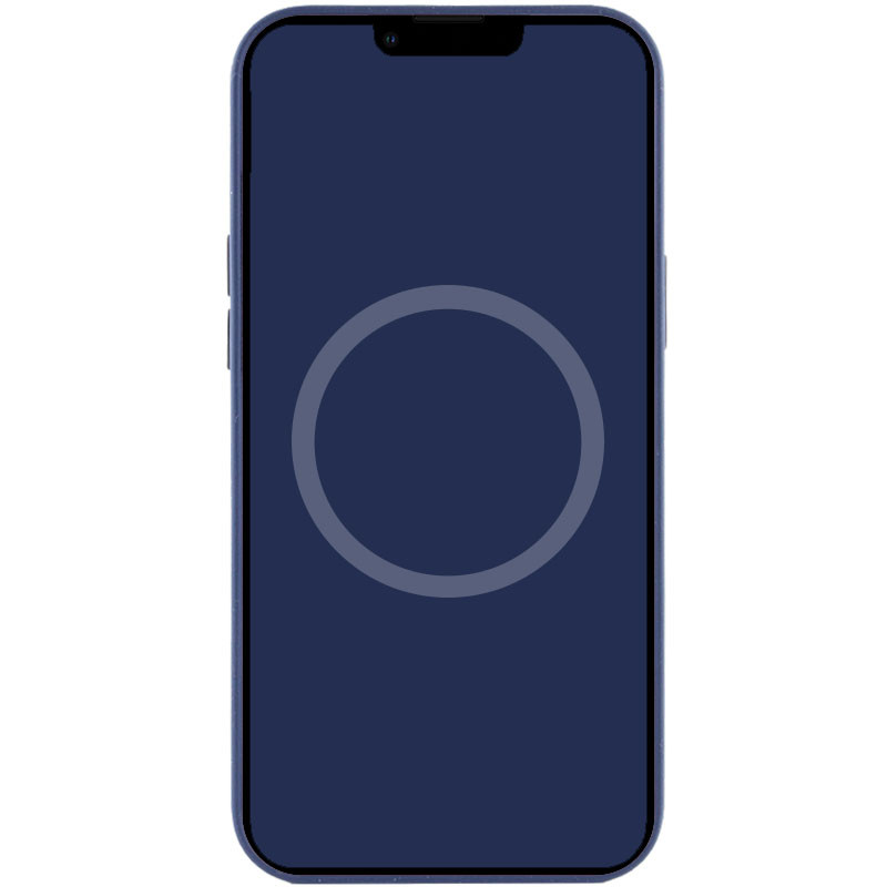 Уценка Чехол Silicone case (AAA) with Magsafe and Animation для Apple iPhone 12 Pro Max (6.7") (Дефект упаковки / Синий / Navy blue) в магазине vchehle.ua